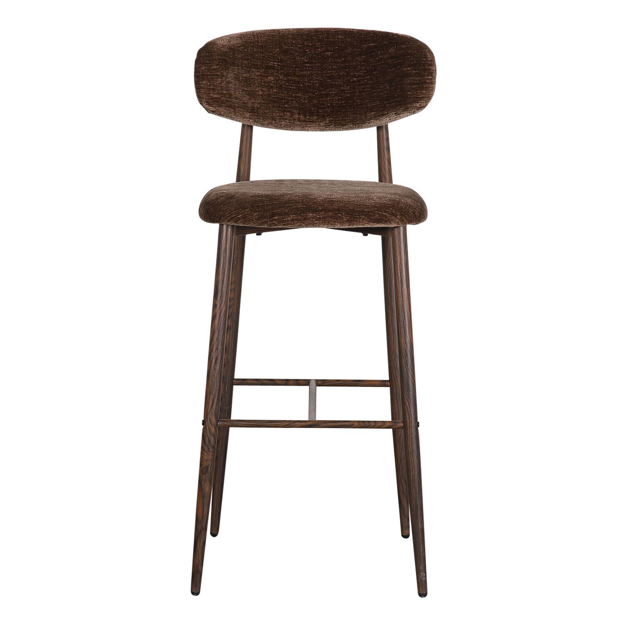 Japandi Bar Chair Umber (set van 2)